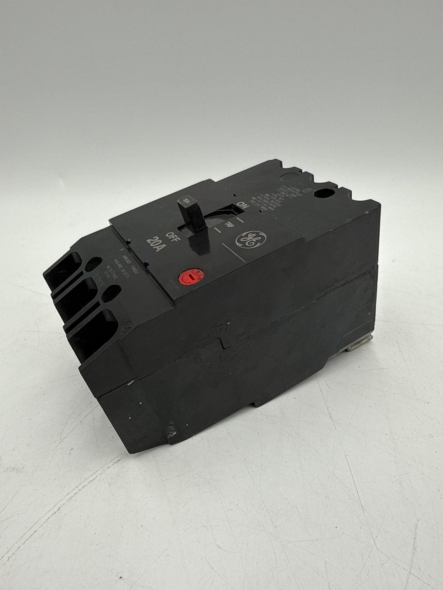 GE General Electric TEY320 Circuit Breaker 20A 3P 480V TEY 3PH 3 Pole 20 Amp Used