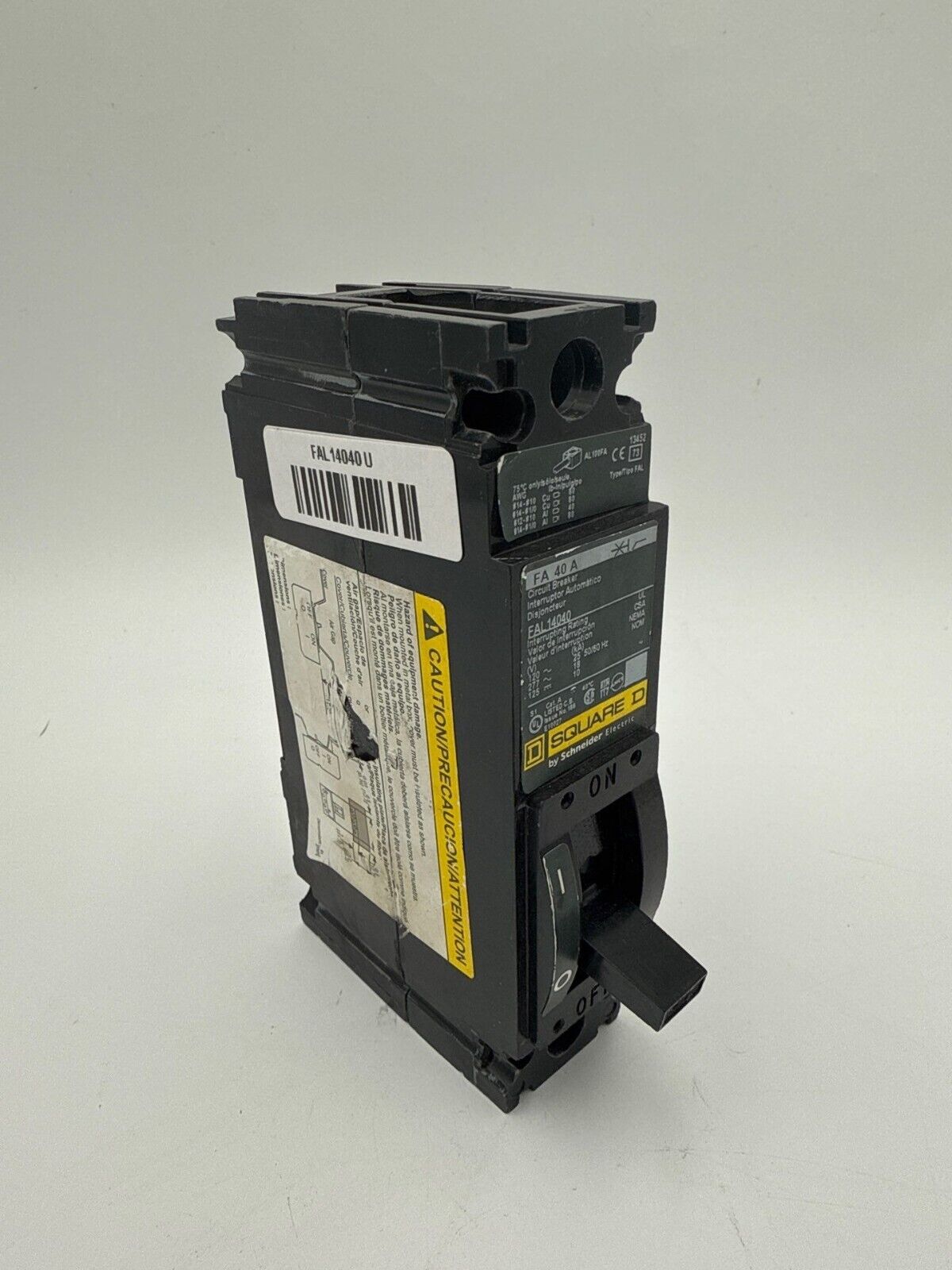 Square D FAL14040 Used