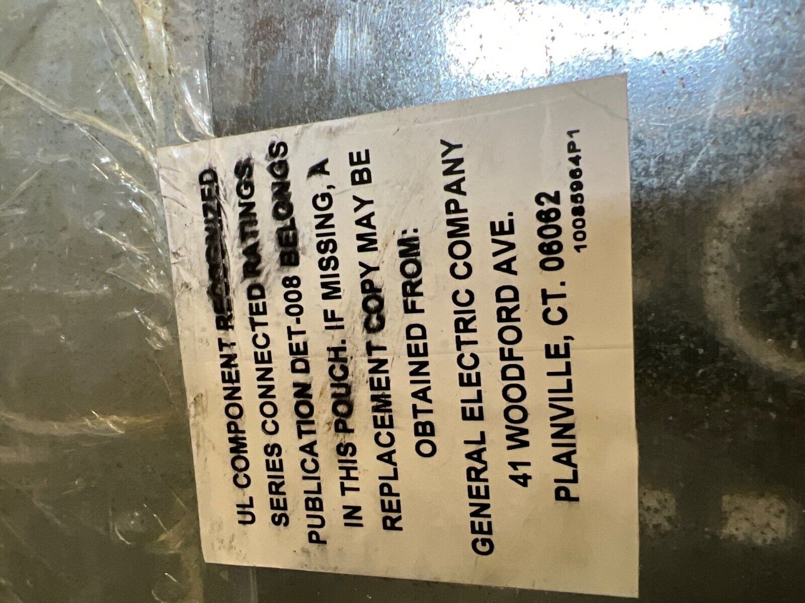 GE APN3 Bolt On Panelboard 600A 480/277V 3PH 4W 30 Cir Indoor Encl TPHE277Y20PP P651 Used