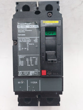 Square D HDF26090 Used