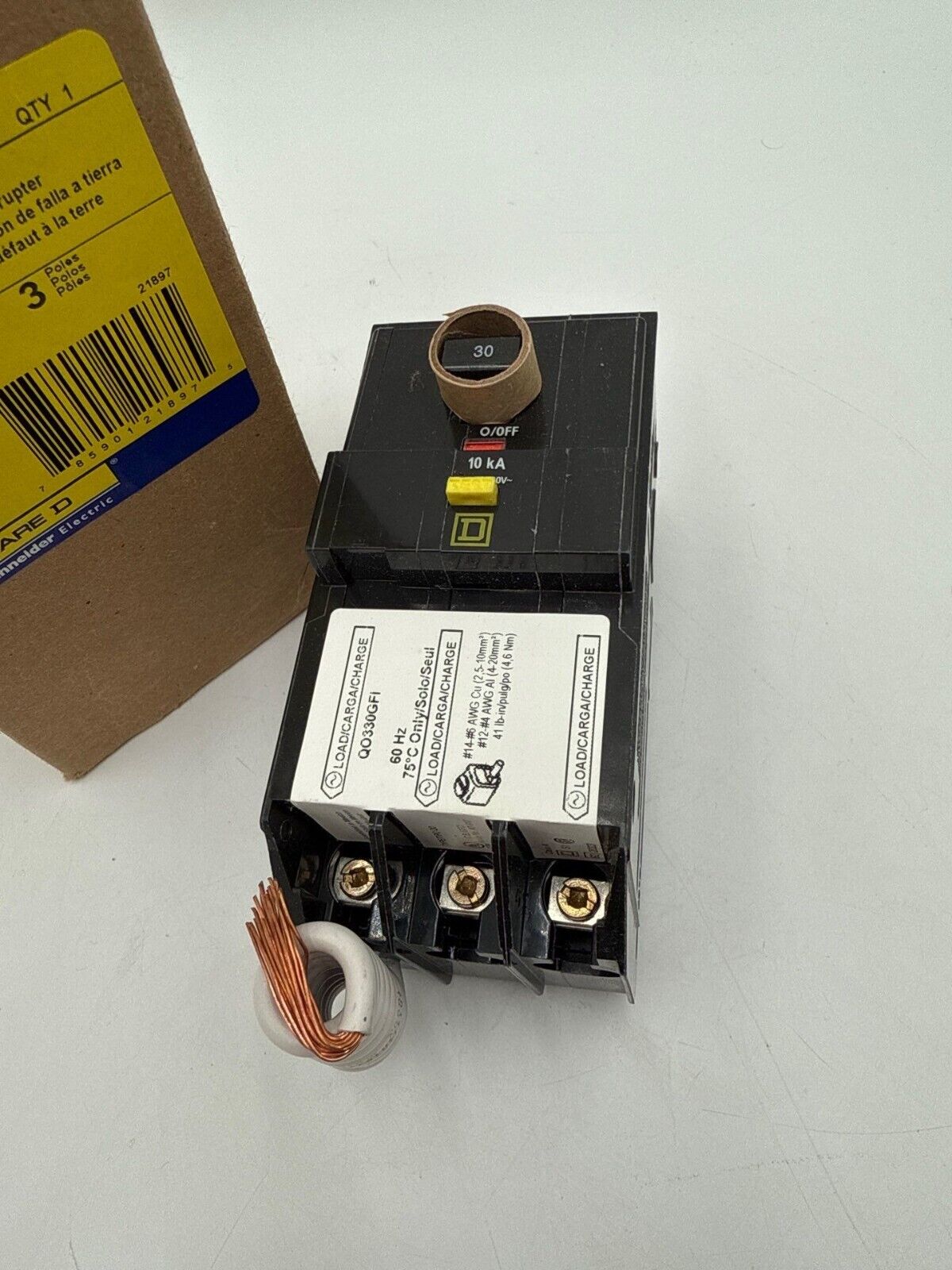 Square D QO330GFI New