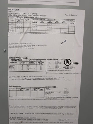 Eaton DH364URK