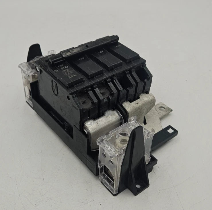 GE Main Breaker THQMV200 200A 120/240V 2P With Lugs 200 Amp 2 Pole Used Used