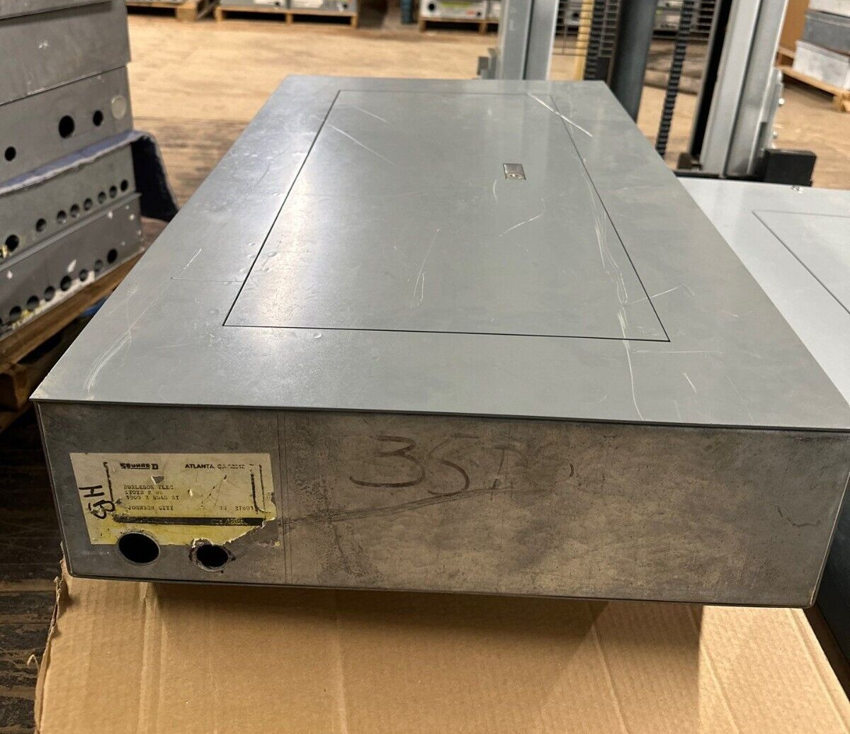 Square D NEHB Panelboard 100A 277/480V 3PH 4W Indoor Encl 30 Cir MLO Main Lug P001 Used