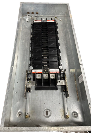 Square D NF Panelboard 250A 600Y/347V 240V 3PH 4W 42 Circuit Box MH44 250 Amp P408 Used