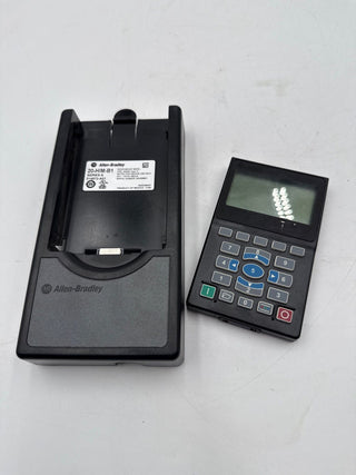 Allen-Bradley 20-HIM-A6 Keypad 2.007 20-HIM-B1 PowerFlex Door Mount Bezel Used