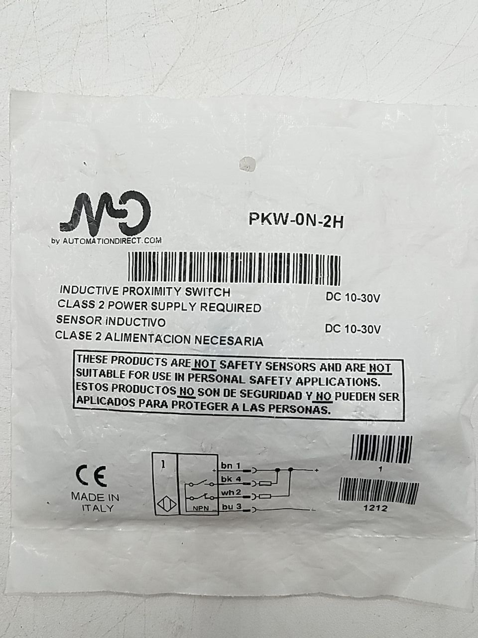 AutomationDirect PKW-0N-2H New