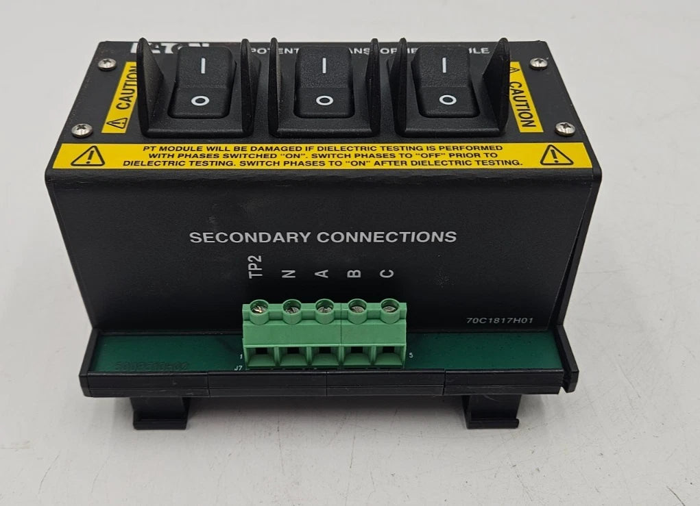 Eaton 70C1817H01 Potential Transformer Module 6D32438G01 Used