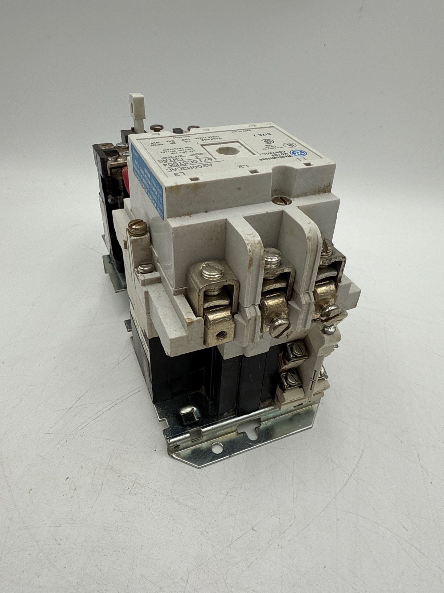 Westinghouse A200M2CAC Starter Size 2 45A 3P 600V Coil 110/120V Used