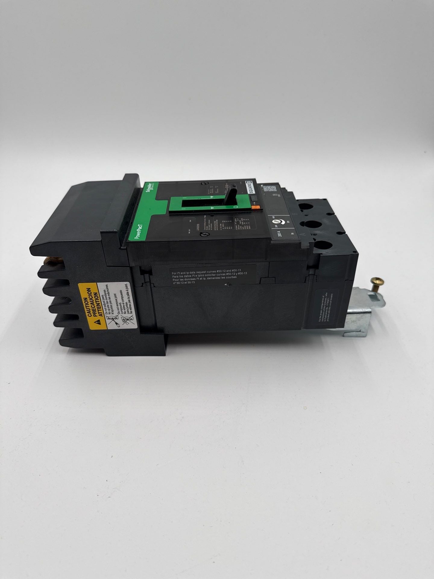 Square D JJA36200 I-Line Circuit Breaker 200A 3P 600V JJA 200 Amp 3 Pole Used