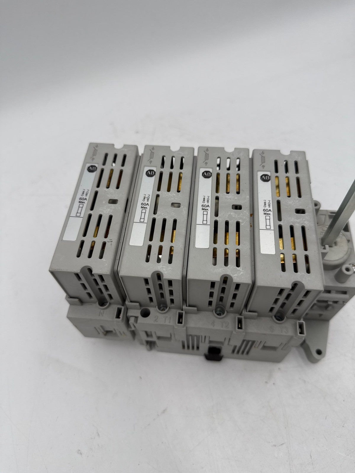 Allen Bradley 194R-J60-1753 Fusible Disconnect Switch 60A 3P 600V DIN 60 Amp Used