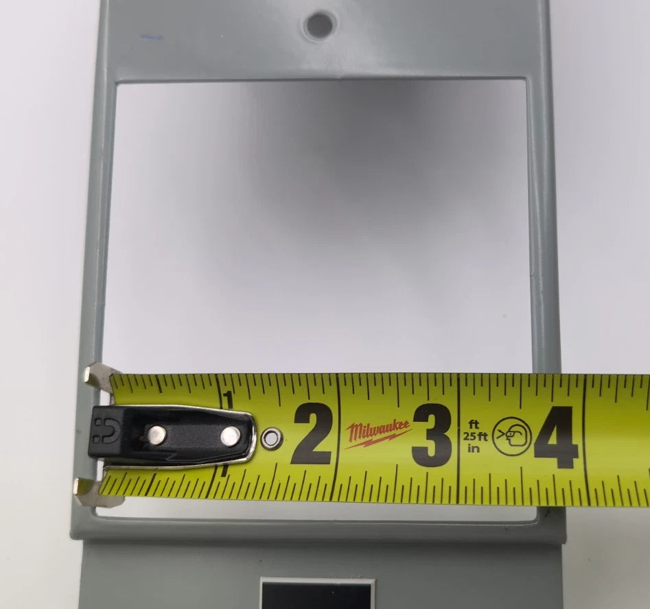 GE SFD1K Mounting Hardware Twin SFD1K SFHA SFLA SFDA 250A 600v Max Cover 23" Used