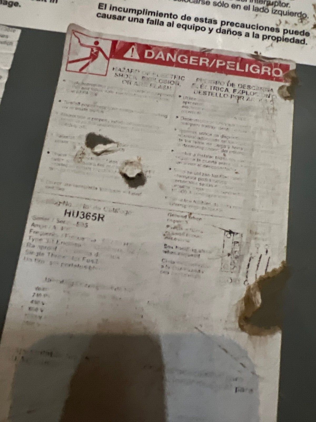 Square D HU365R Used