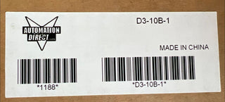 Automation Direct D3-10B-1 New