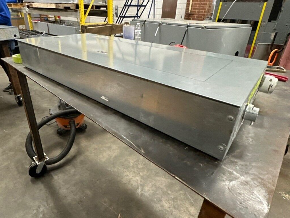 Square D NF Panelboard 250A 600Y/347V 3PH 4W 42 Circuit Indoor Encl MLO Main Lug P353 Used