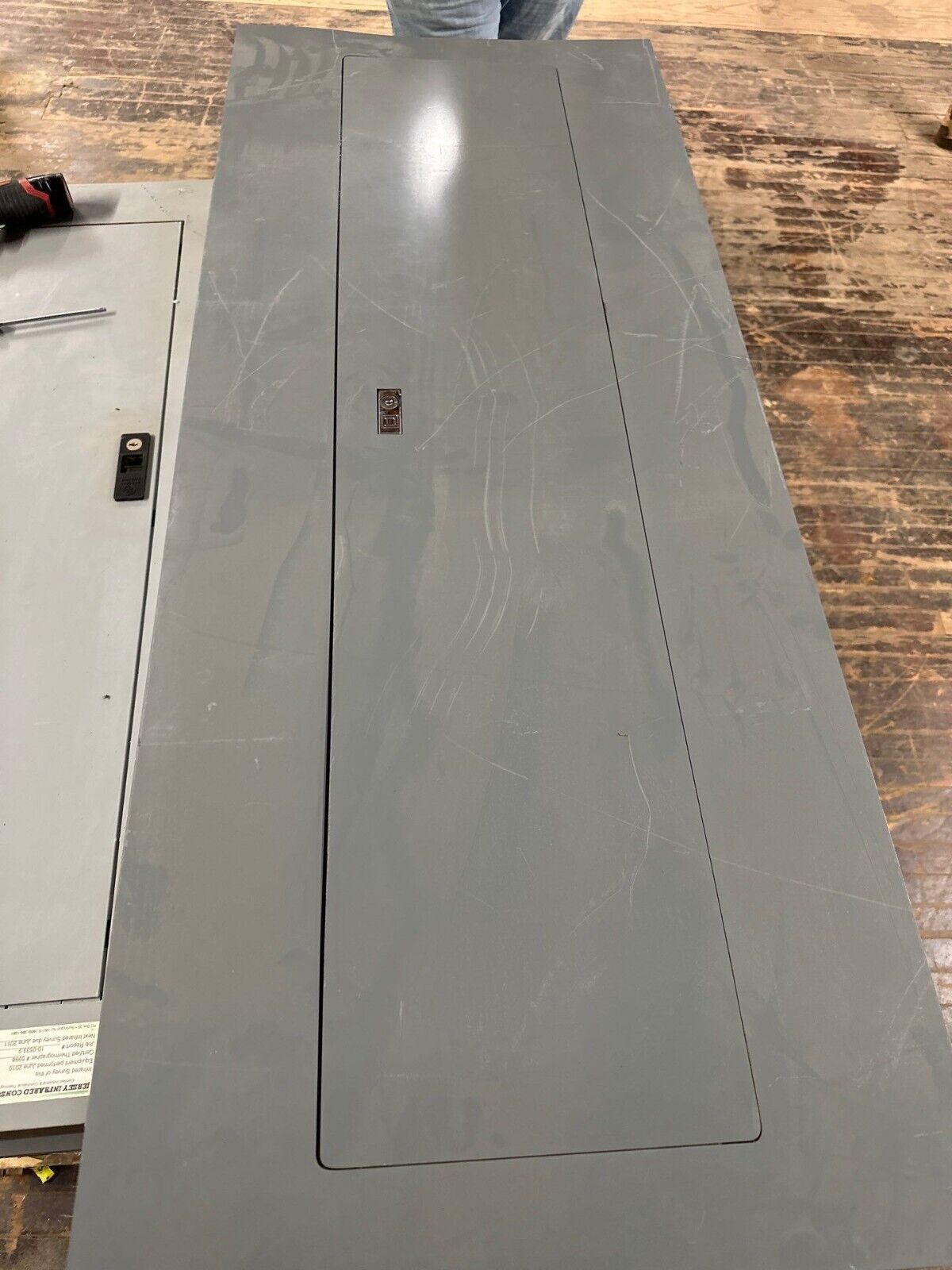 Square D NQOD Panelboard 125A 120/208V 1PH 3W 42 Cir Indoor Encl MCB Q2L32125 P466 Used