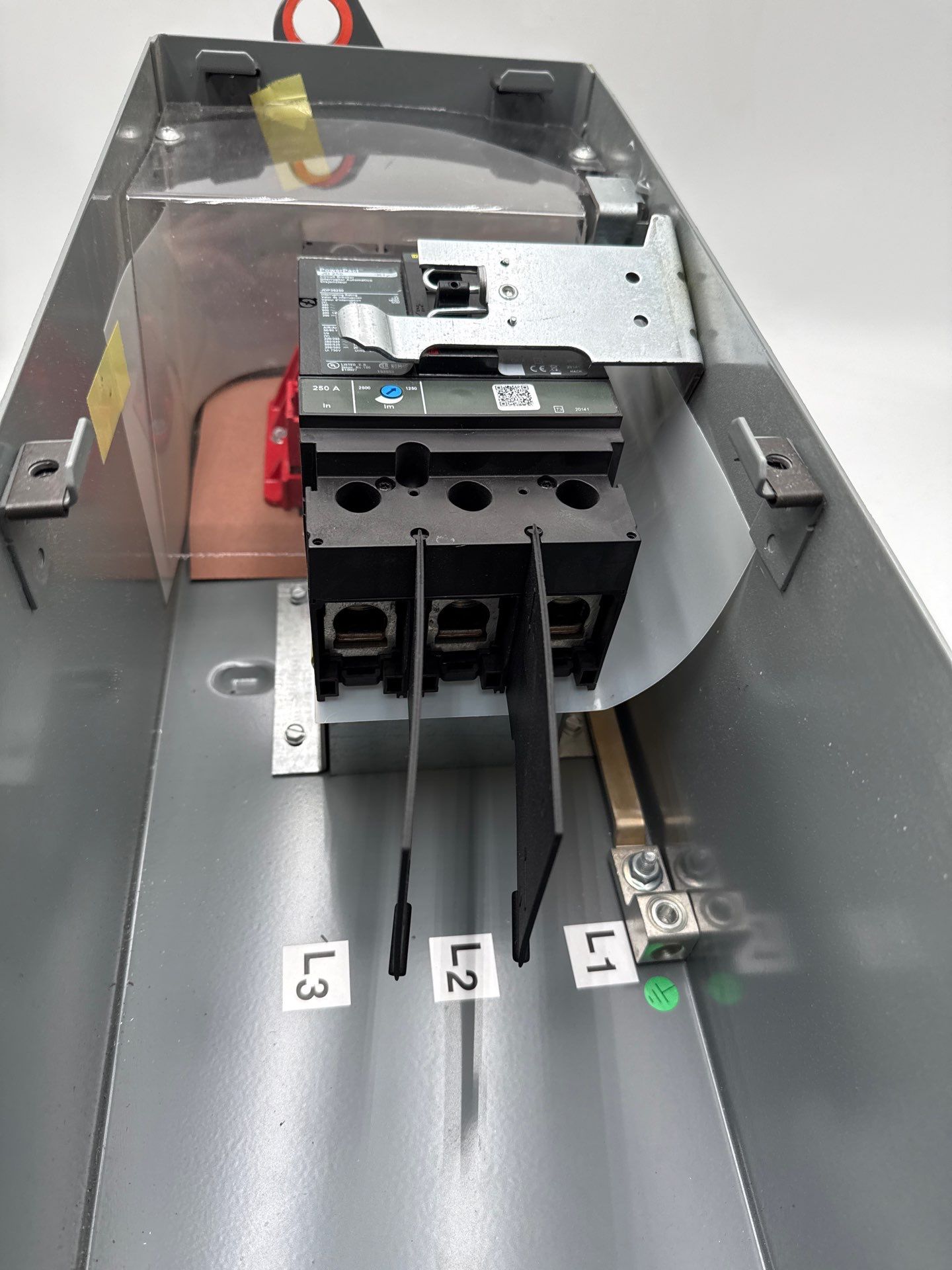 Square D PJD36250G Bus Plug 250A 3PH 3W 600V I-Line Busway Switch 250 Amp New