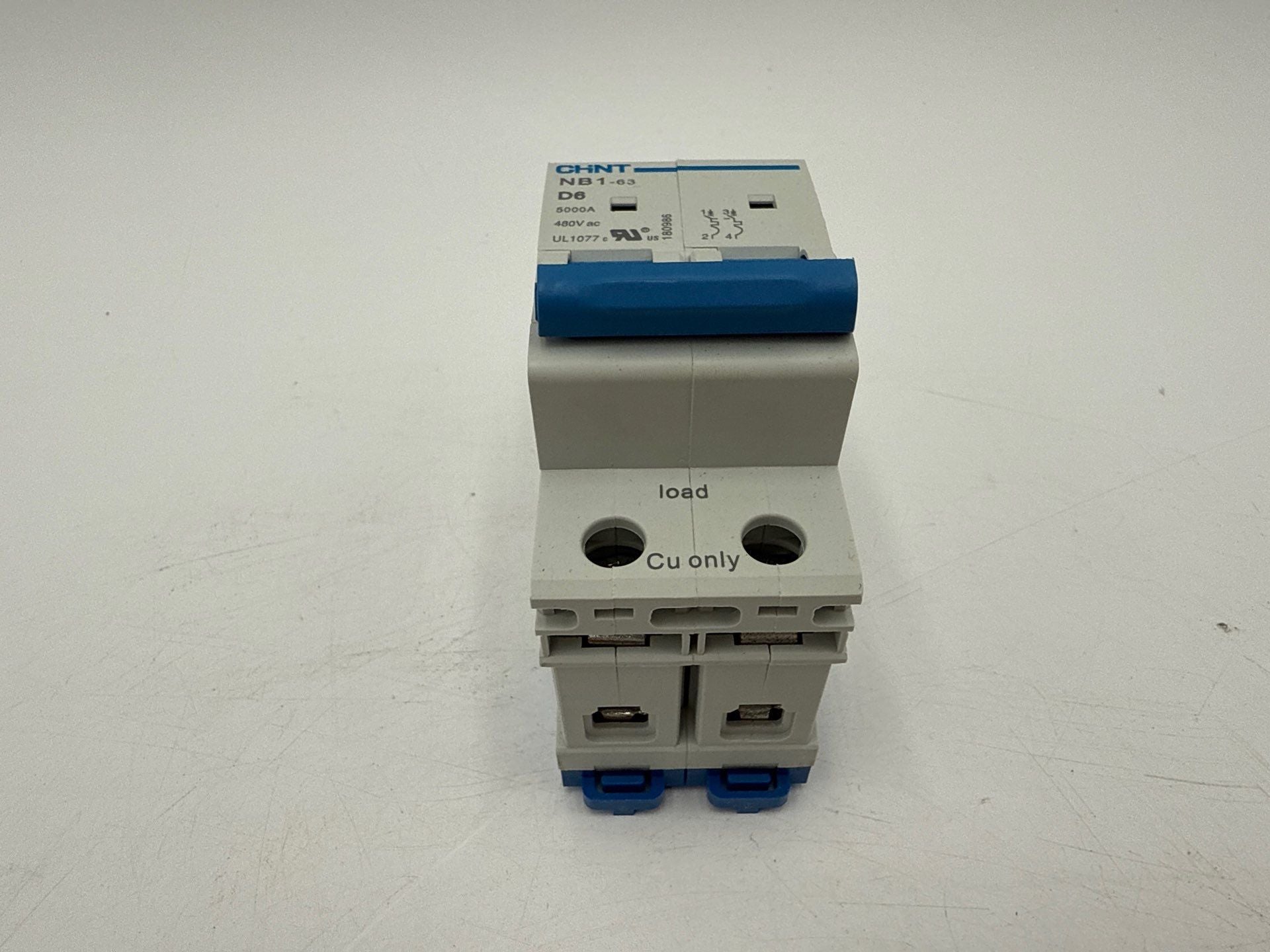 CHINT NB1-D6-2P Miniature Circuit Breaker 6A 2P 480V DIN Rail NB1D62P New
