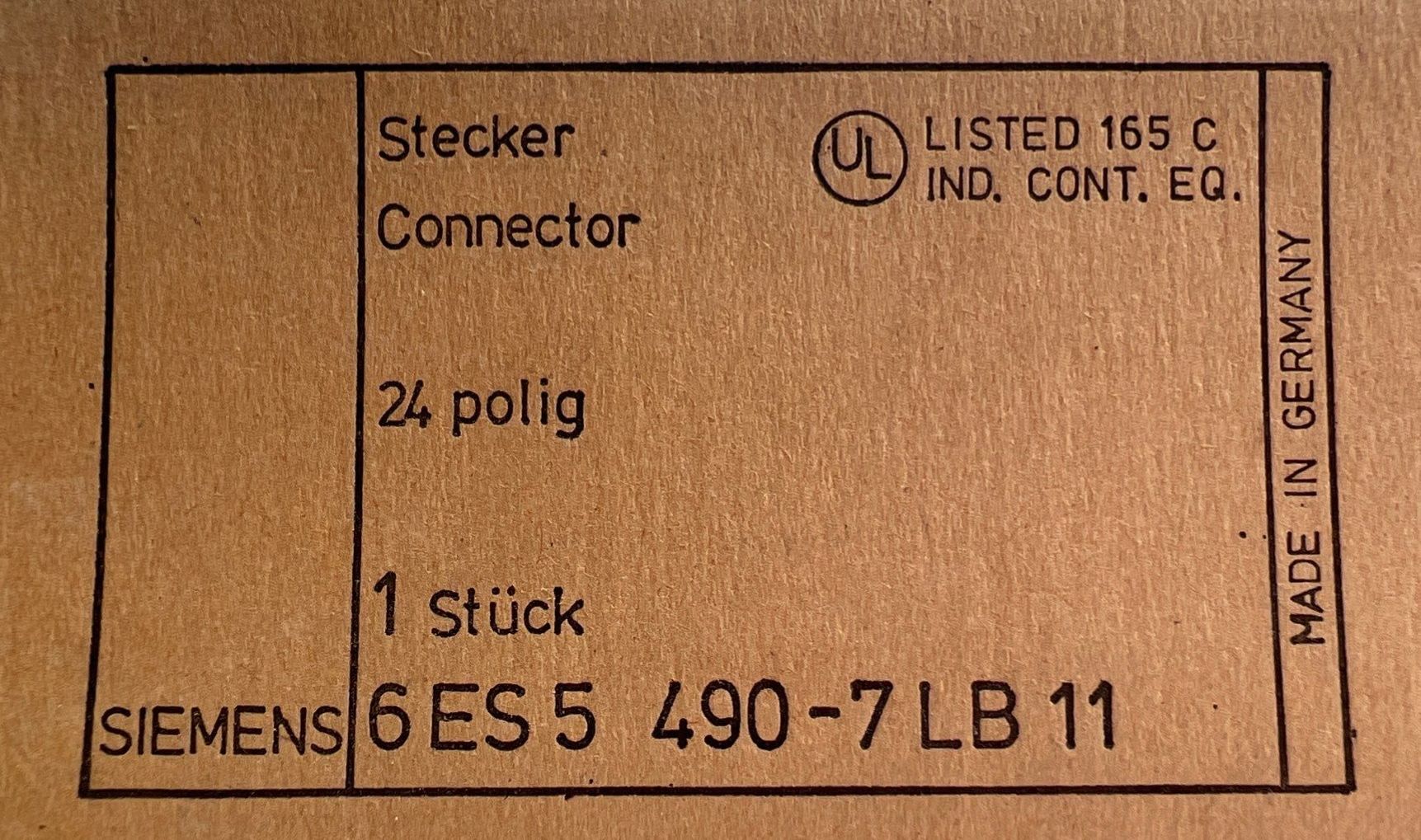 Siemens 6ES5‑490‑7LB11 New