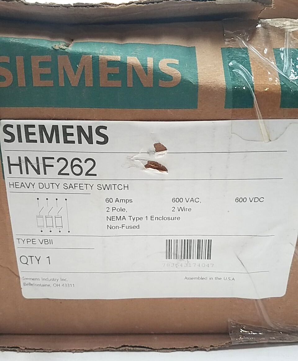 Siemens HNF262 New