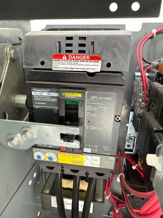 Square D Model 6 18" 100A Combo MCC Bucket Size 3 Starter HJL36100M73 Used