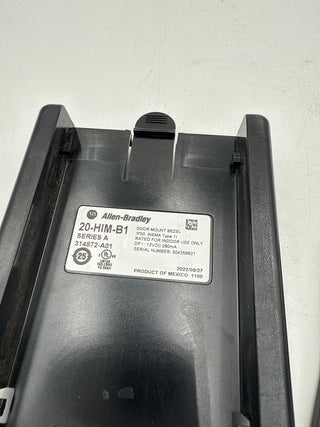 Allen-Bradley 20-HIM-A6 Keypad 2.007 20-HIM-B1 PowerFlex Door Mount Bezel Used