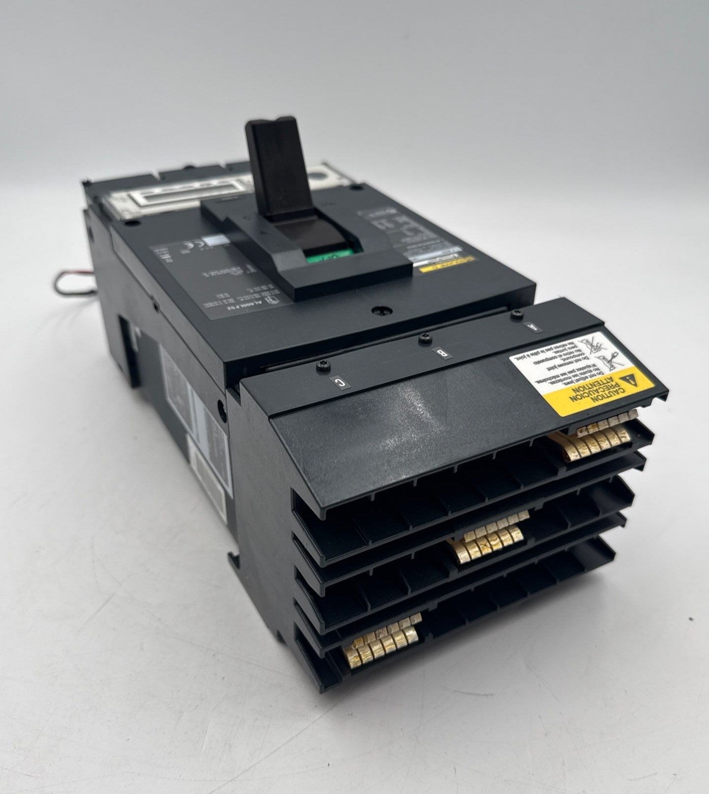 Square D LJA36400U43XEN I-Line Circuit Breaker 400A 3P 600V 3PH LJA 400 Amp Used