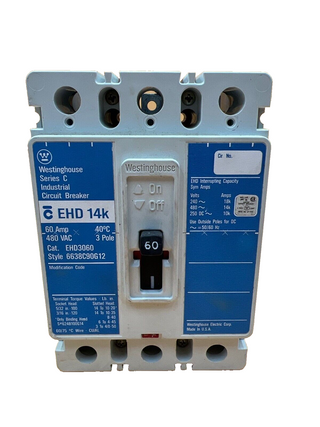 Cutler-Hammer EHD3060 Used