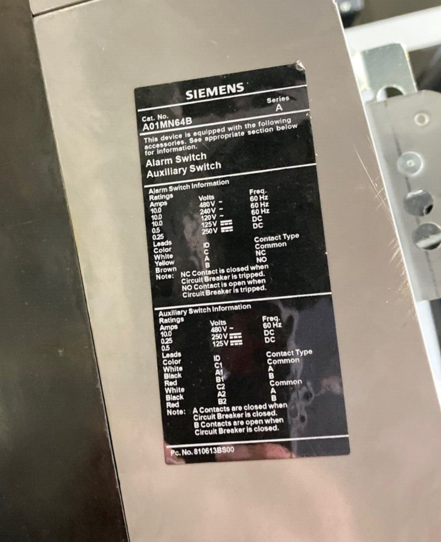 Siemens SHMD6A600LSIH Used