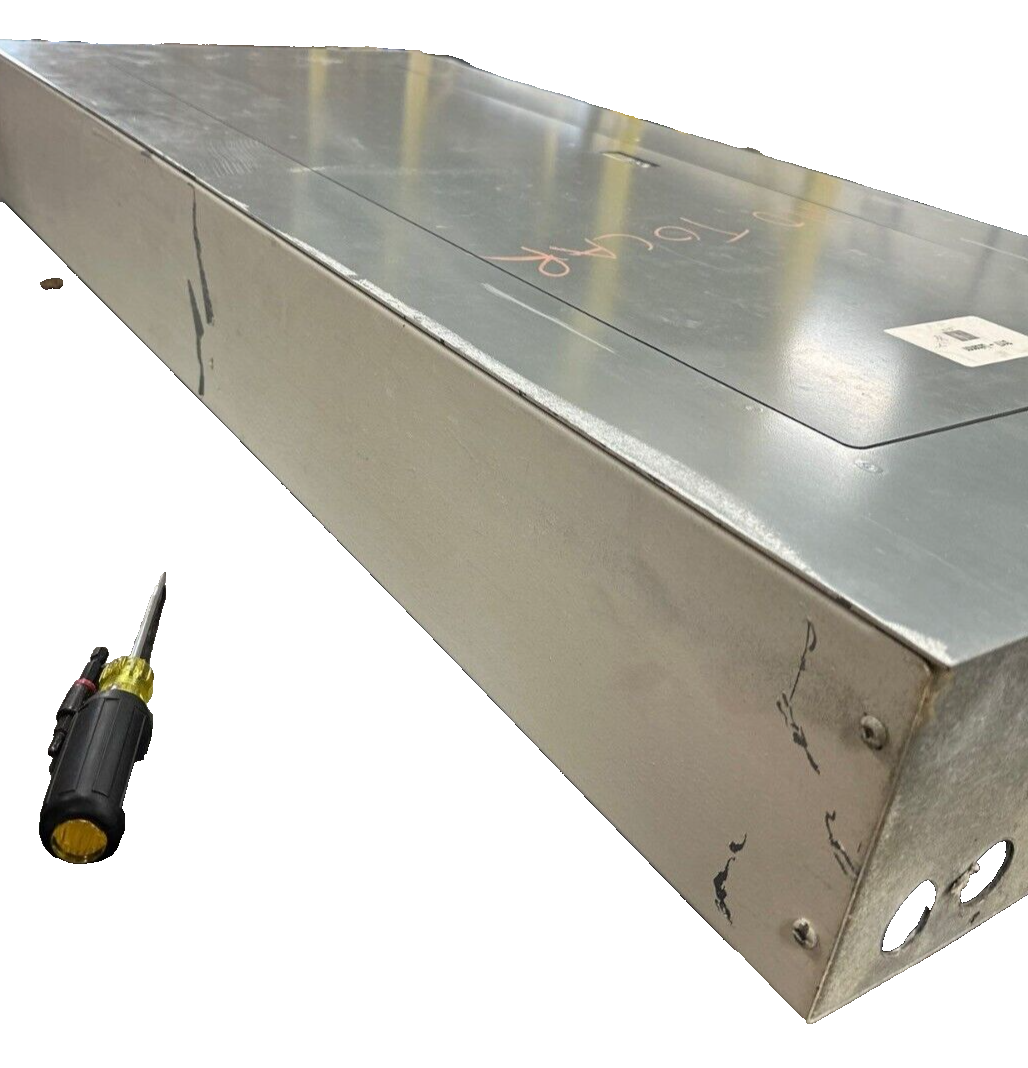 Square D NF Panelboard 250A 600Y/347V 3PH 4W 42 Cir Box MH44 Main Lug MLO 250Amp P405 Used