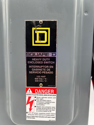 Square D H363 Used