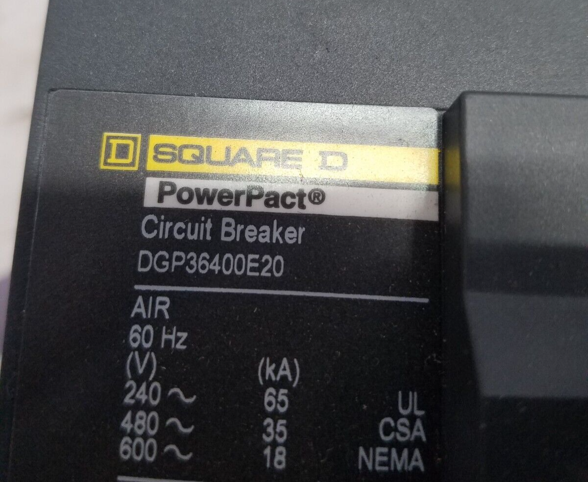 Square D DGP36400E20 New