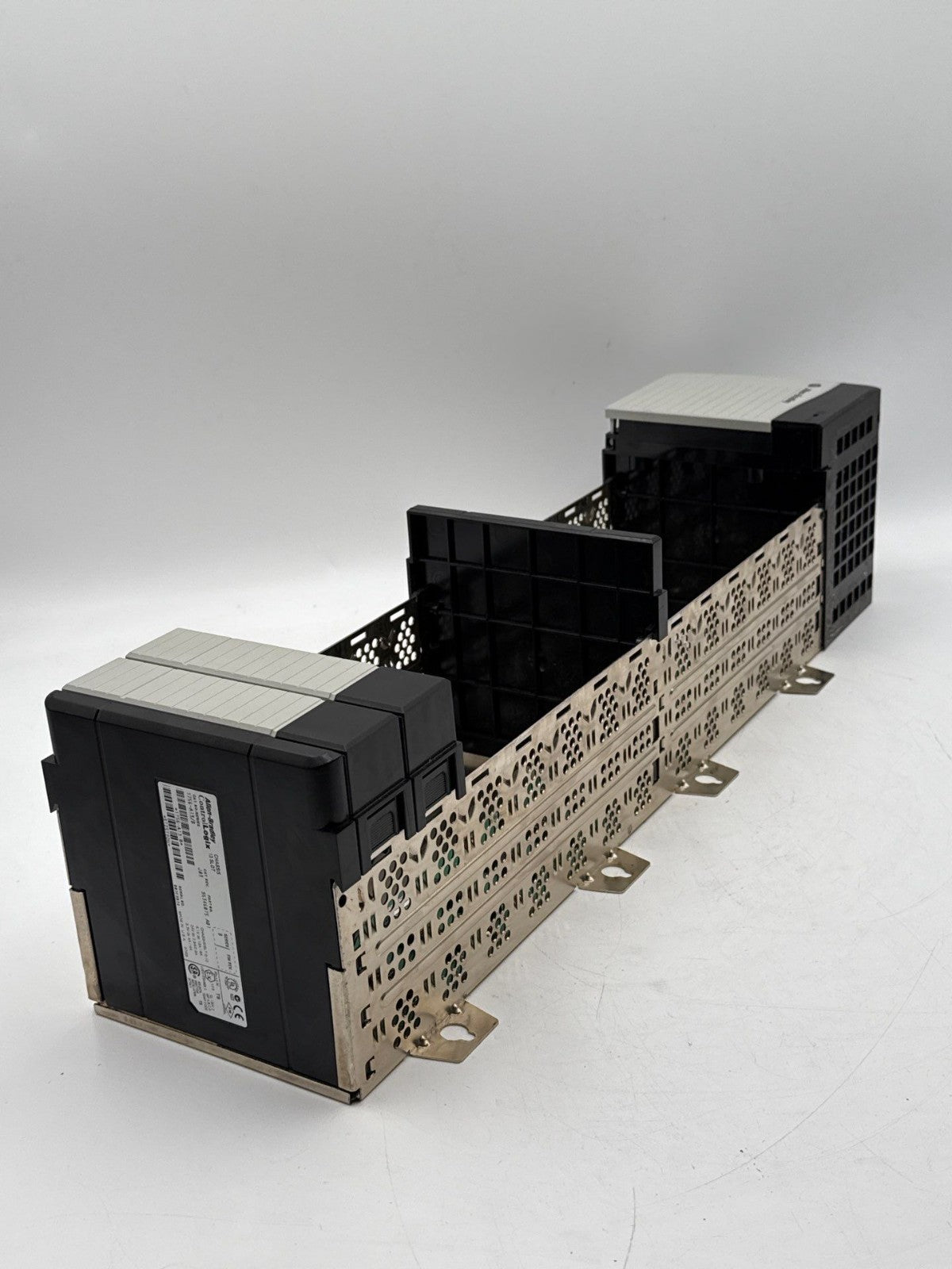 AB 1756-PA72 Ser C ControlLogix Power Supply with 1756-A13/B 13 Slot Chassis Used