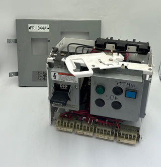 Siemens Model 95 12" 50A Combo MCC Bucket Size 2 3TF46 Starter ED63A050 Used