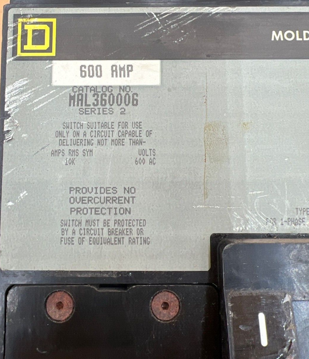 Square D MAL360006 Used