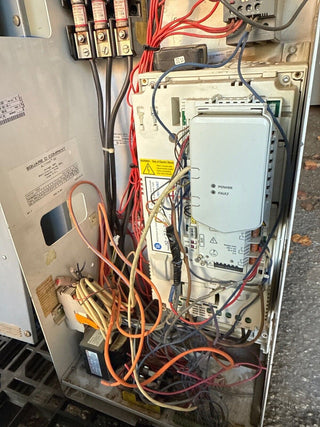 Square D Model 6 39" MCC Bucket VFD ACH580-01-044A-4 25HP 480V 3PH Altivar 66 Used