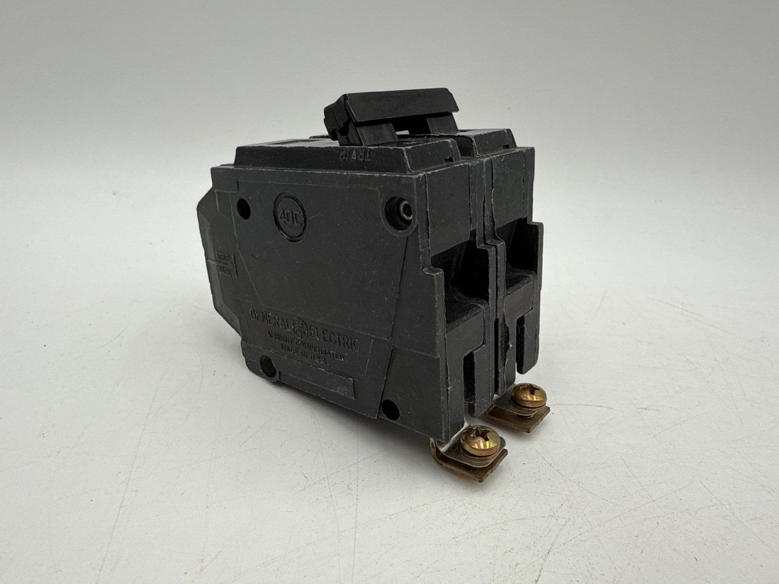 GE THQB2145 Circuit Breaker 45A 2P 120/240V THQB Bolt On 45 Amp 2 Pole 10kA Used