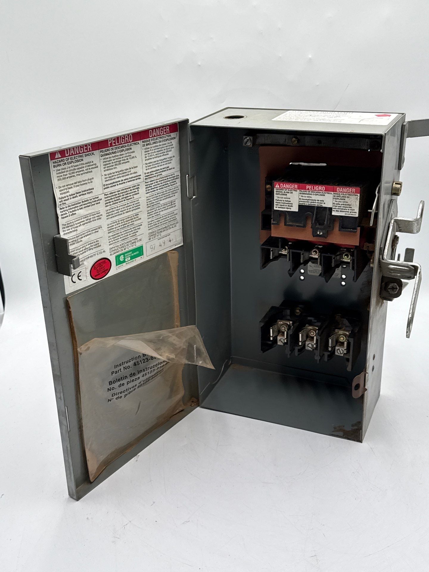 Square D PQ3603G Bus Plug 30A 600V 3PH 3W I-Line Busway Switch Unit 30 Amp Used