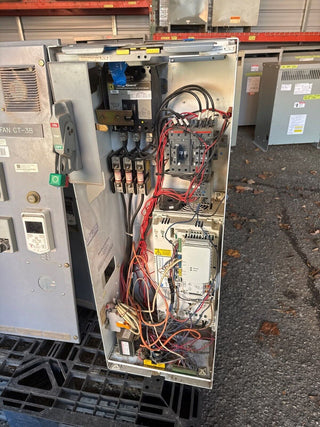 Square D Model 6 39" MCC Bucket VFD ACH580-01-044A-4 25HP 480V 3PH Altivar 66 Used