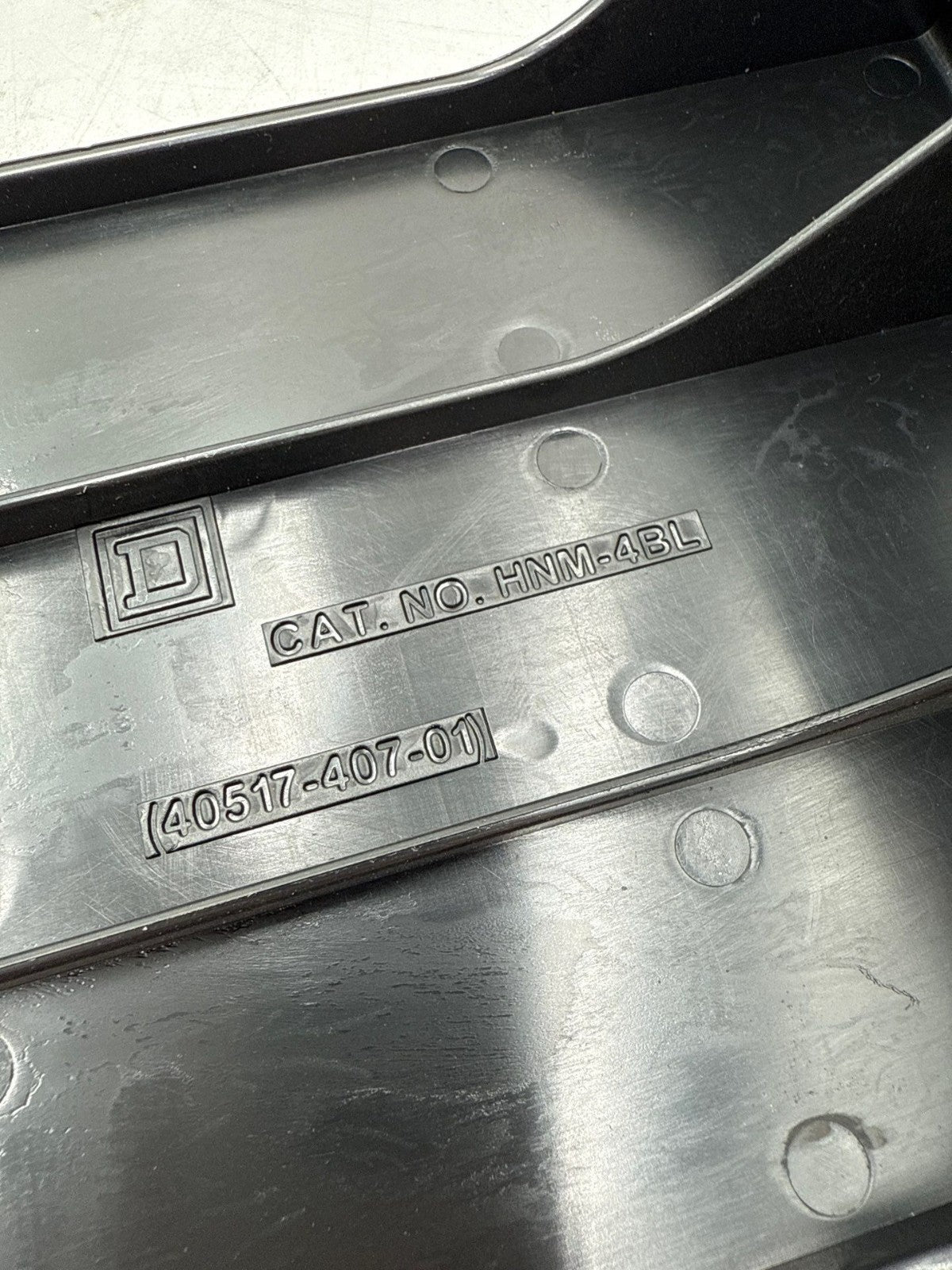 Square D HNM-4BL I-Line Panelboard 4.5" Filler Blank 3P Panel Plate HNM4BL Used