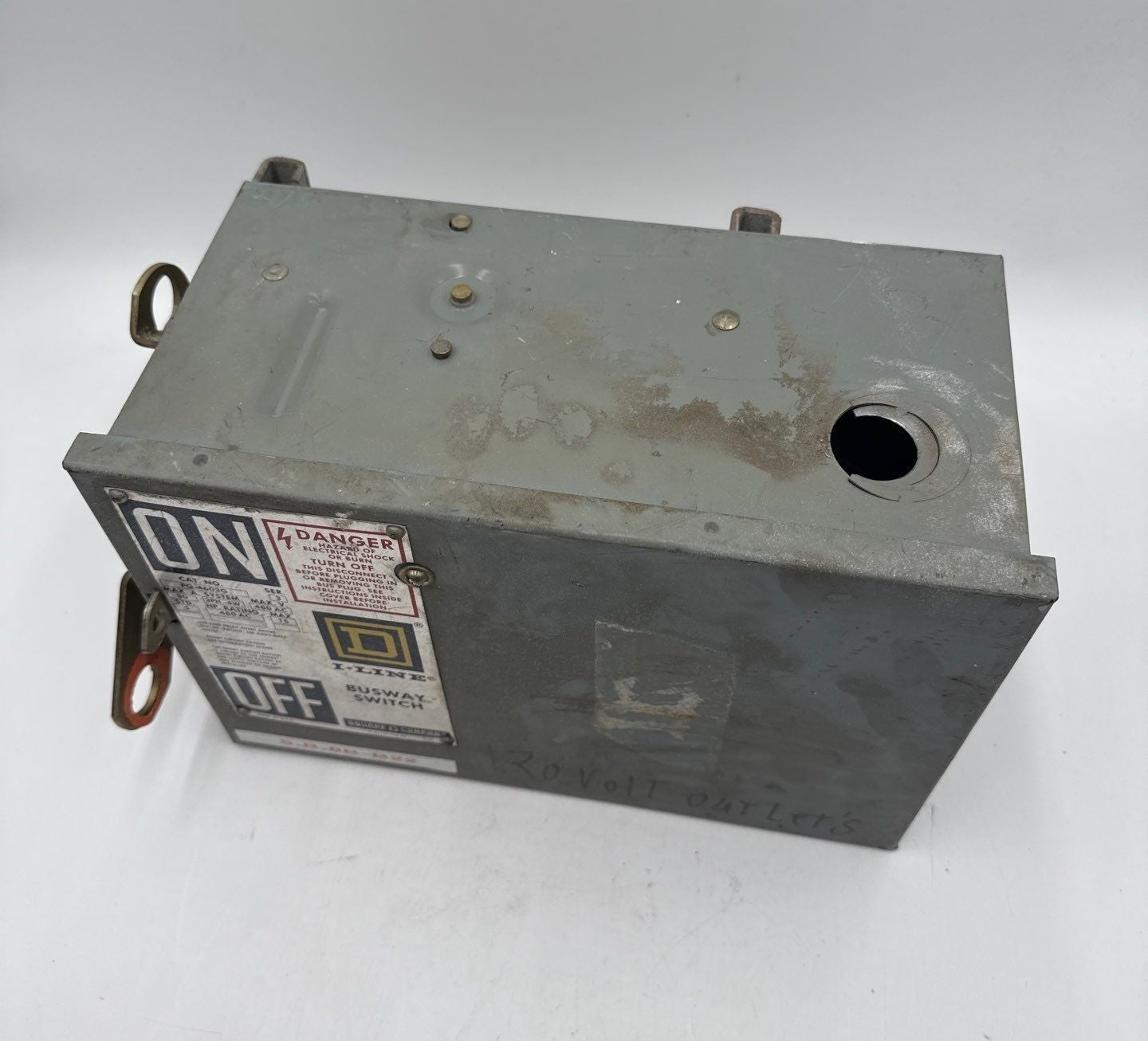 Square D PQ4603G Busplug I-Line Busway Unit Switch 30A 3PH 4W 480V 30 Amp Used