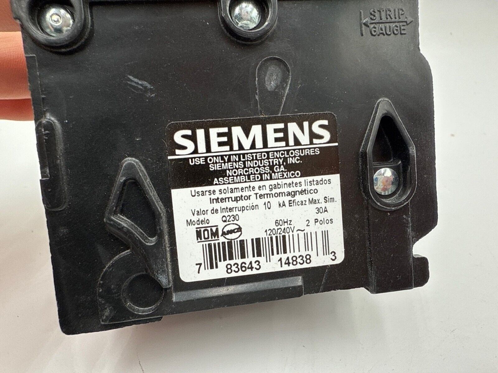 Siemens Q230 New