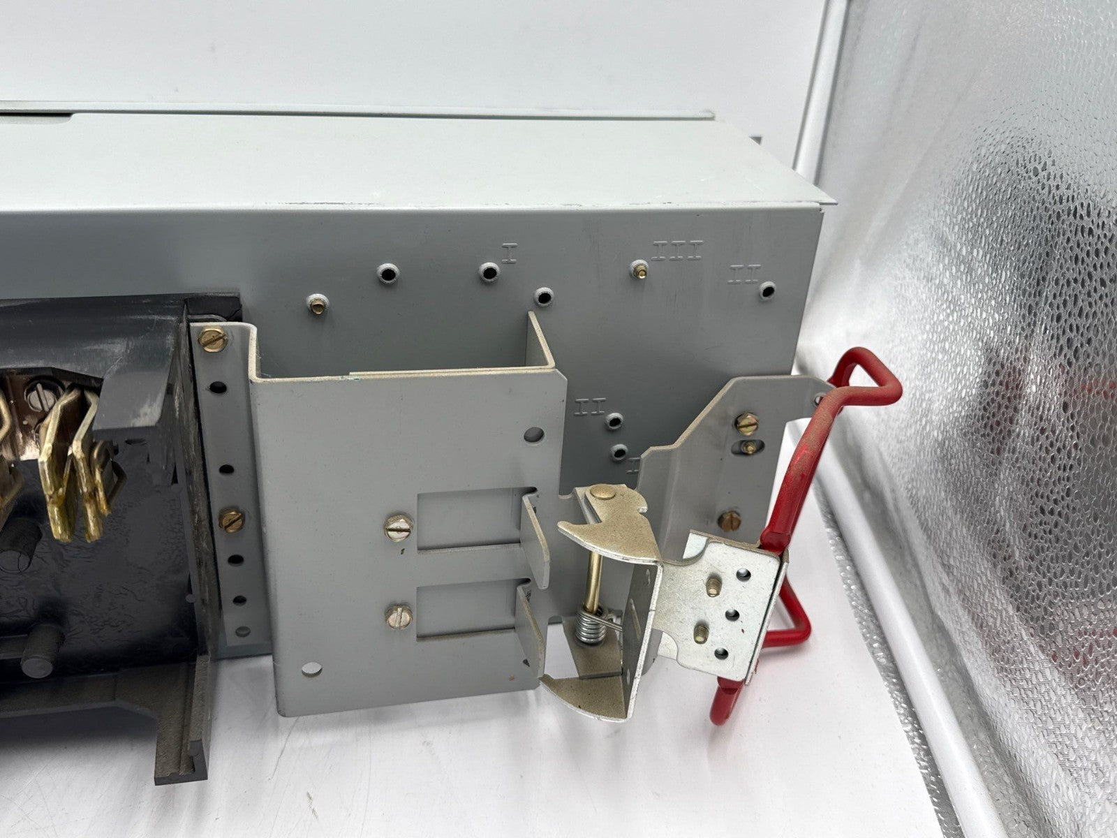 GE ADS36100HD Fusible Panelboard Switch 100A 3P 600V SPECTRA SER 100 Amp 3 Pole Used