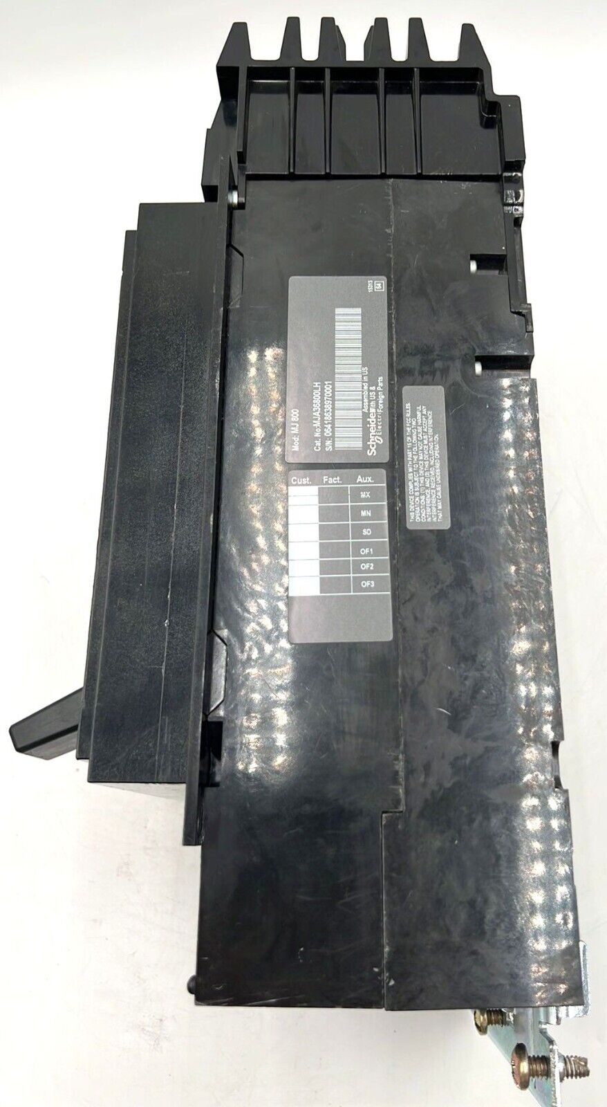 Square D MJA36800LH New