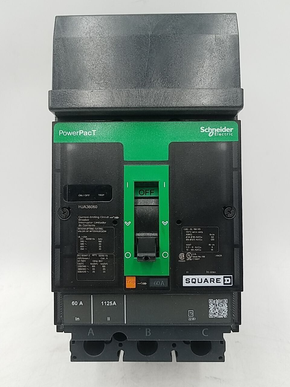 Schneider Electric HJA36060 New