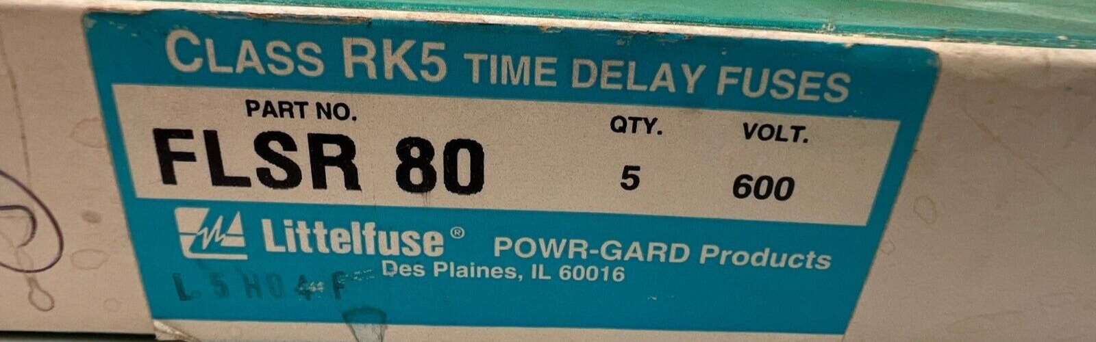 Littelfuse FLSR80 New