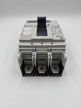 GE FGN36DB400 Circuit Breaker 400A 3P 600V 3PH FGRP3L0400 Trip 400 Amp Used