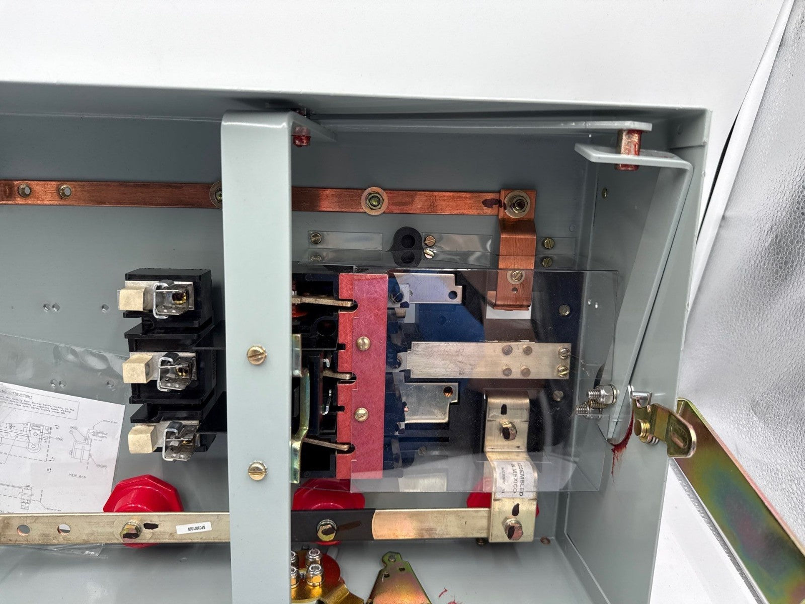 Eaton P3F321RGN Pow-R-Way III Busway Switch Bus Plug 30A 3PH 120/208V 4W Fusible New