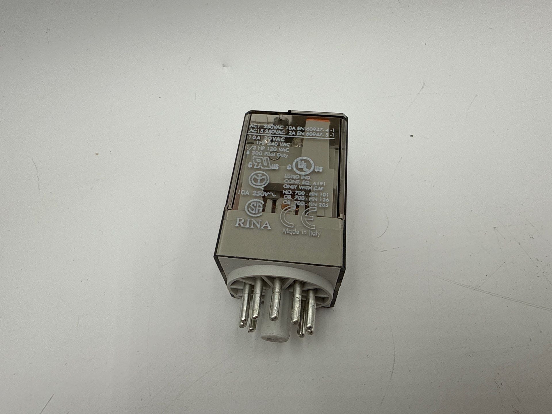 2PC Lot Allen Bradley 700-HA33A1 Relay 8Pins Plug In 3C/O 3PDT 120V 10A New