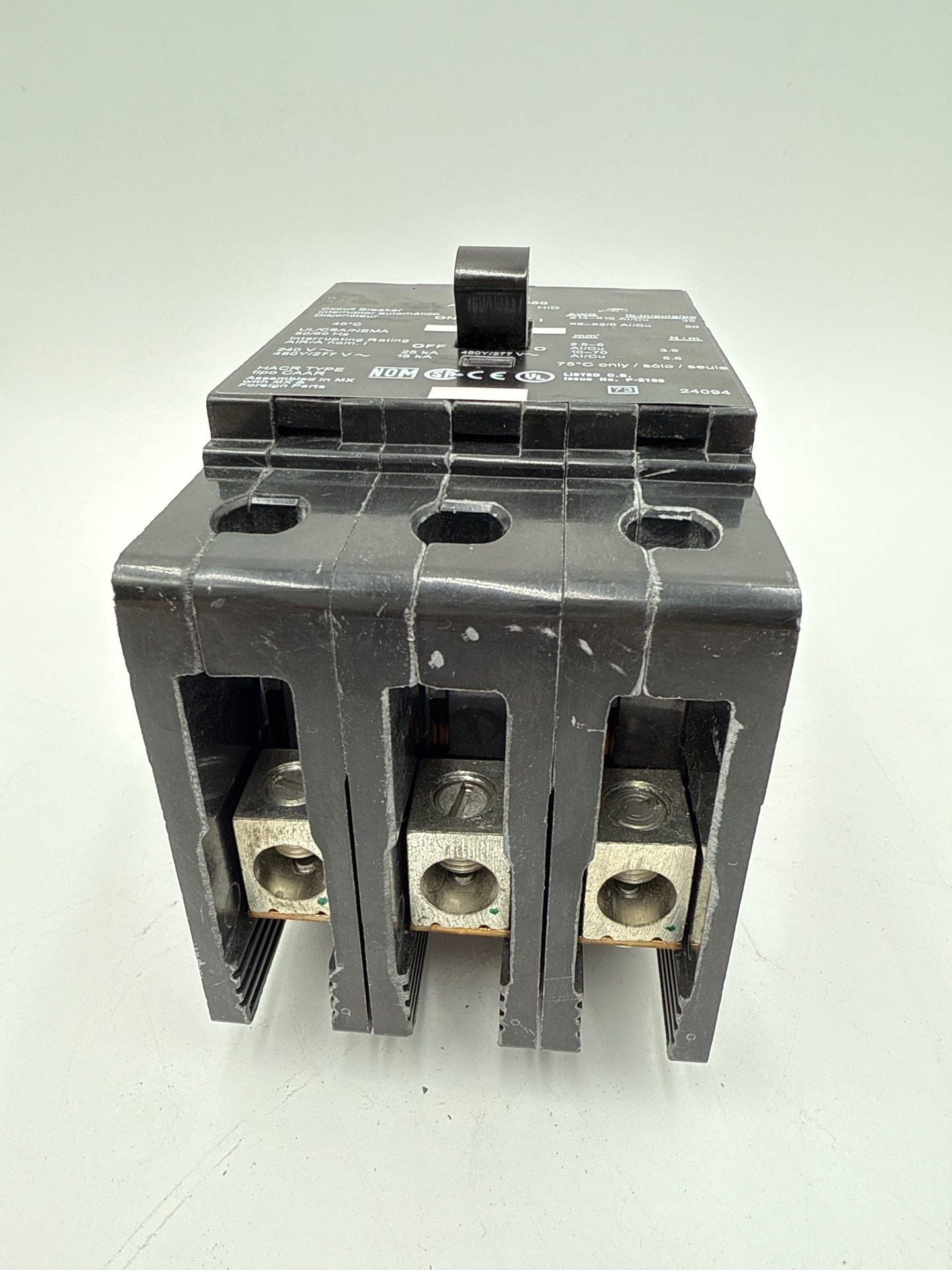 Square D EDB34050 Circuit Breaker 50A 3P 480/277V EDB 50 Amp 3 Pole New